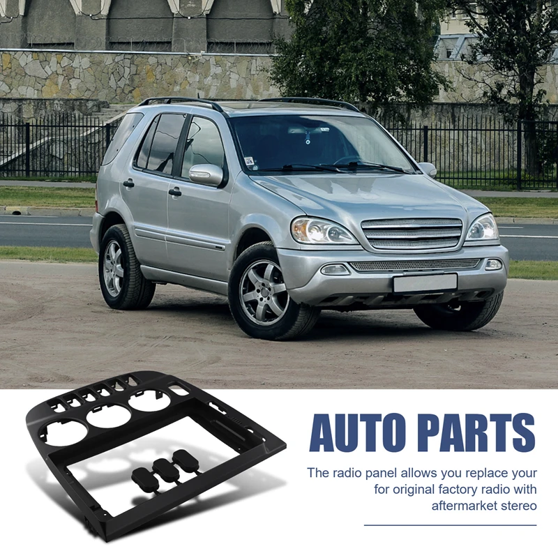 9-дюймовая Автомобильная рамка адаптер Android модель Mercedes Benz ML ML320 M-Class W163 2003-2005