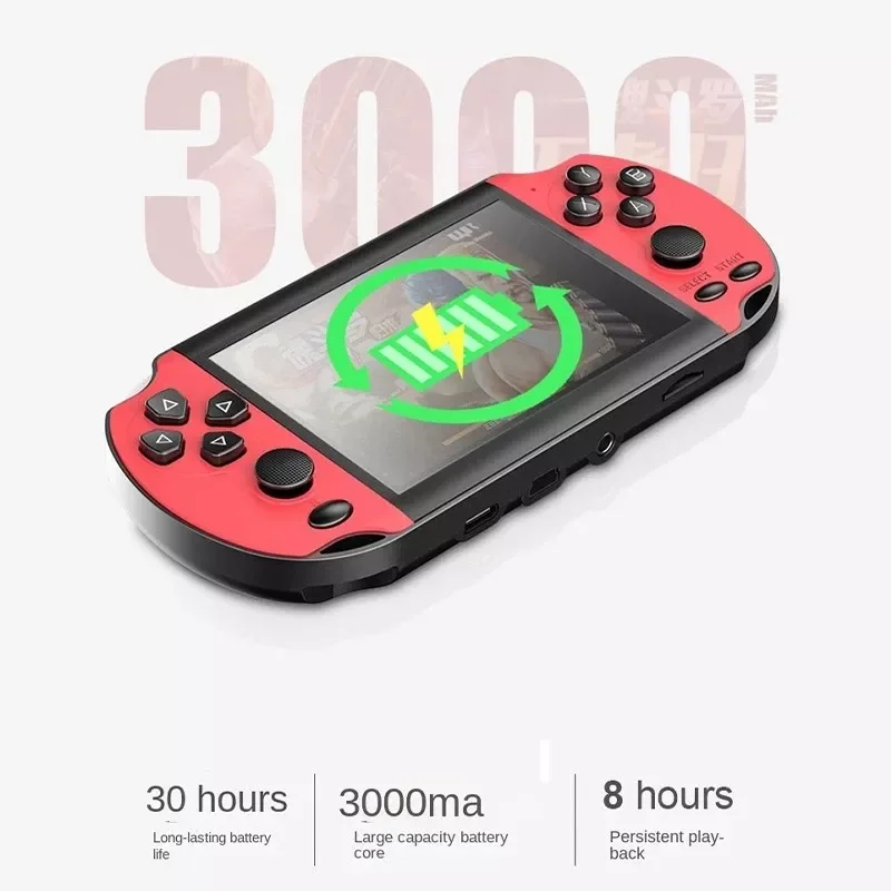 

NEW2023 1200 IN 1 Retro Game Console 3.5 Inch Screen 16-bit Portable Pocket TV Game Console AV Out Mini Handheld Player Gift
