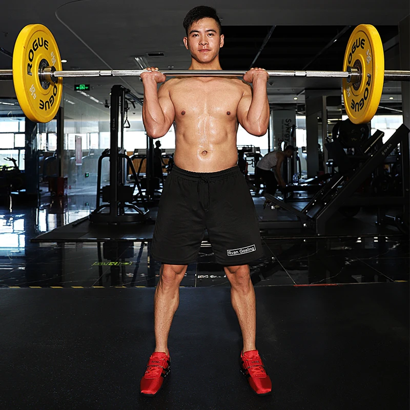 Men's Comprehensive Training Weightlifting Shoes Men's Gym Squatting Shoes Support Comfortable Balance Weightlifting Shoes