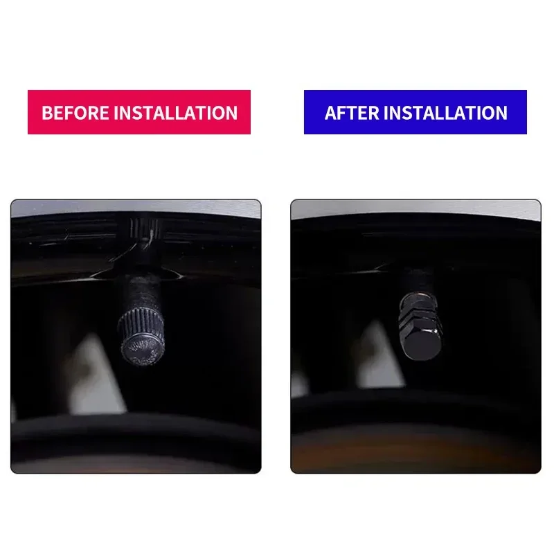 4 шт. Doofoto 4x автомобильные колпачки для клапанов шин Hyundai N Line i20 i30 Sonata Tucson Azera Elantra