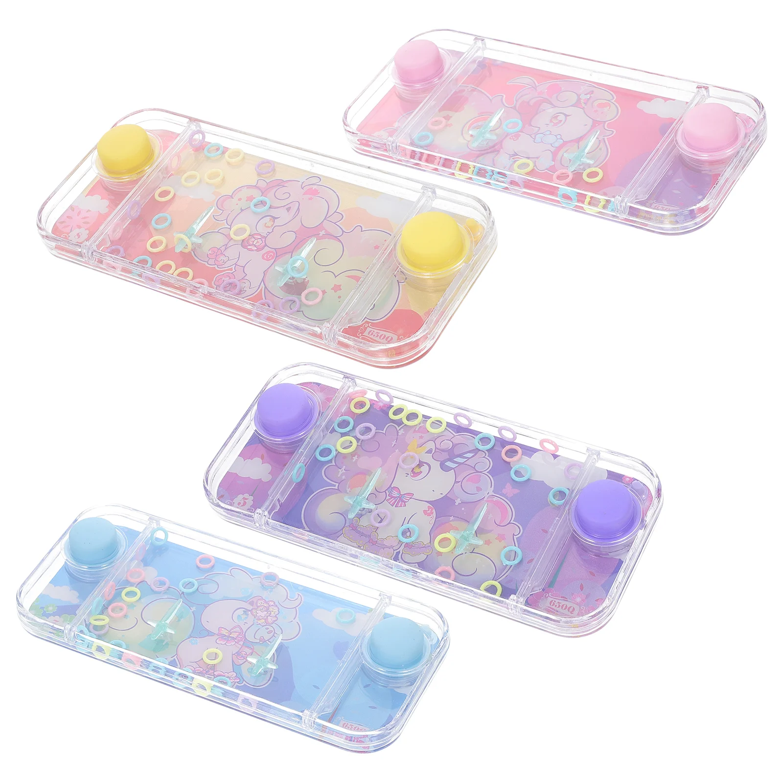 4 шт. игрушка-кольцо портативная водная игра игры для путешествий предметы первой