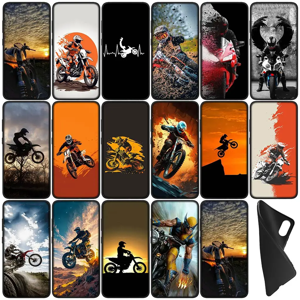Автомобильный мотоциклетный чехол Moto Cross для OPPO A17 A15 A16 A3 Pro A40 A60 A80 A79 A95 A94 A74 A78 A58 A38