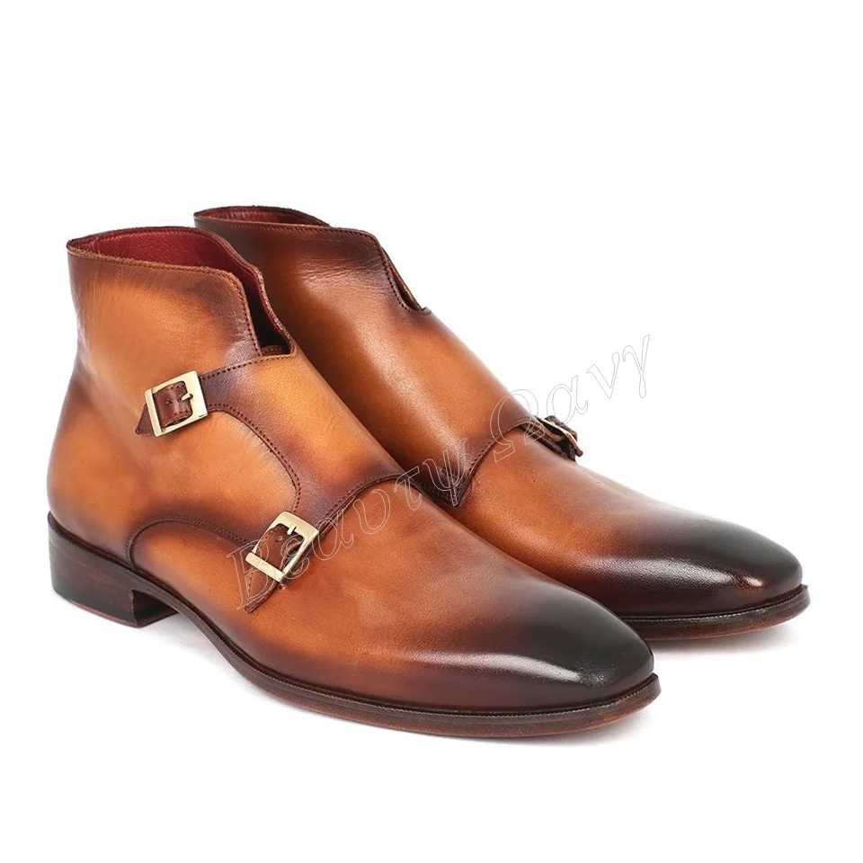 

Коричневые мужские ботинки, ботинки с круглым носком, Мужская классическая обувь, бычья кожа, смешанные цвета, высокое качество, большие размеры, Zapatillas Mujer