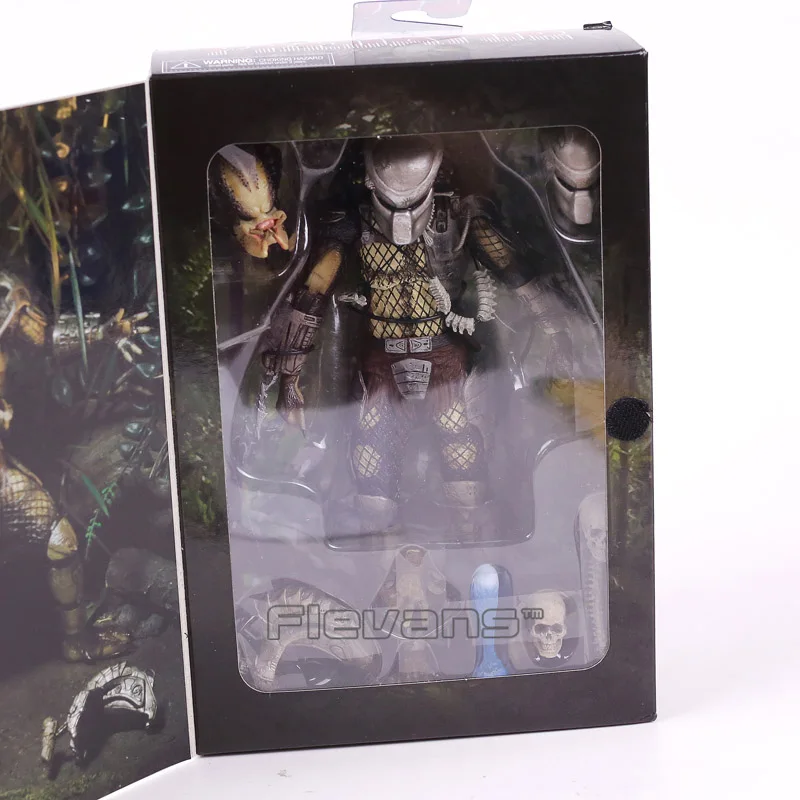 NECA Predator Jungle Hunter 7-дюймовая экшн-фигурка с аксессуарами Игрушечная модель |