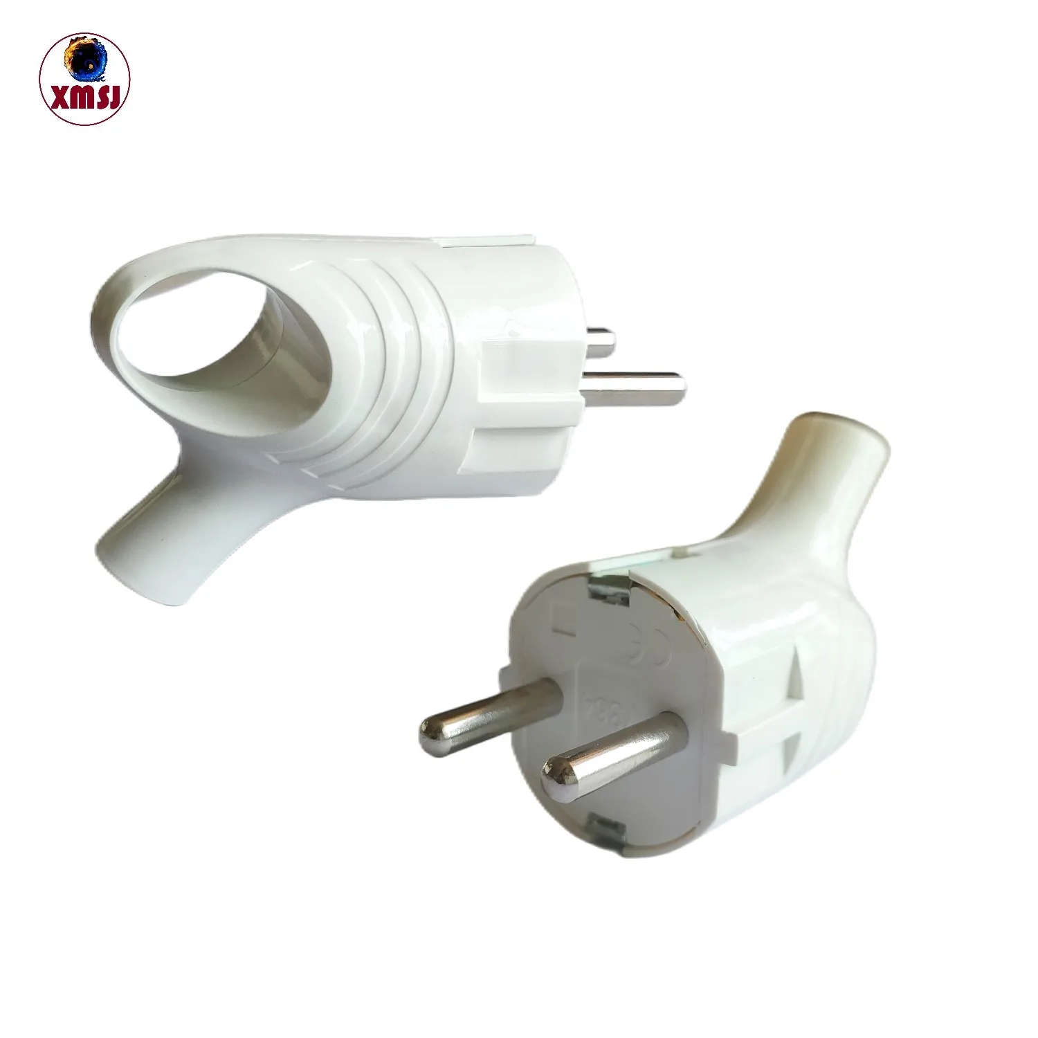 

Pull-tab Detachable EU Plug Adapter Male Replaceable Schuko Rewireable Buckle Connector Euro Socket For Power Cable