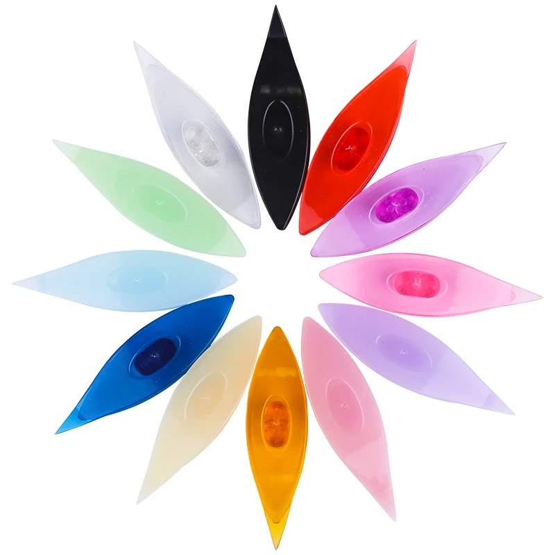 

MIUSIE 3 Pcs/set Durable Tatting Shuttles Plastic Multicolor Shuttle DIY Hand Lace Making Craft Tools Sewing Tools Accessories
