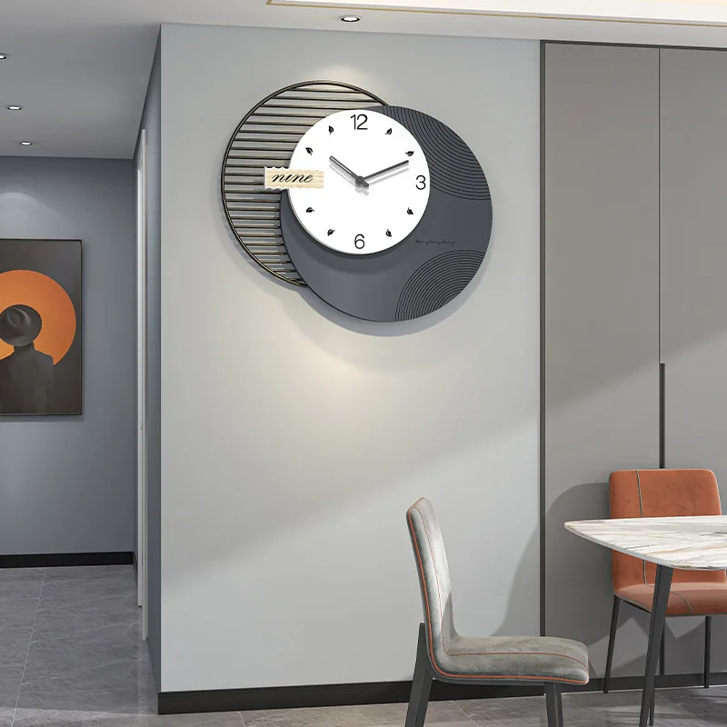 

Home Decor Wall Clock Simple Modern Home Decoration Clock Living Room Fashion Dining Room Art Creative Clock Hanging Wall