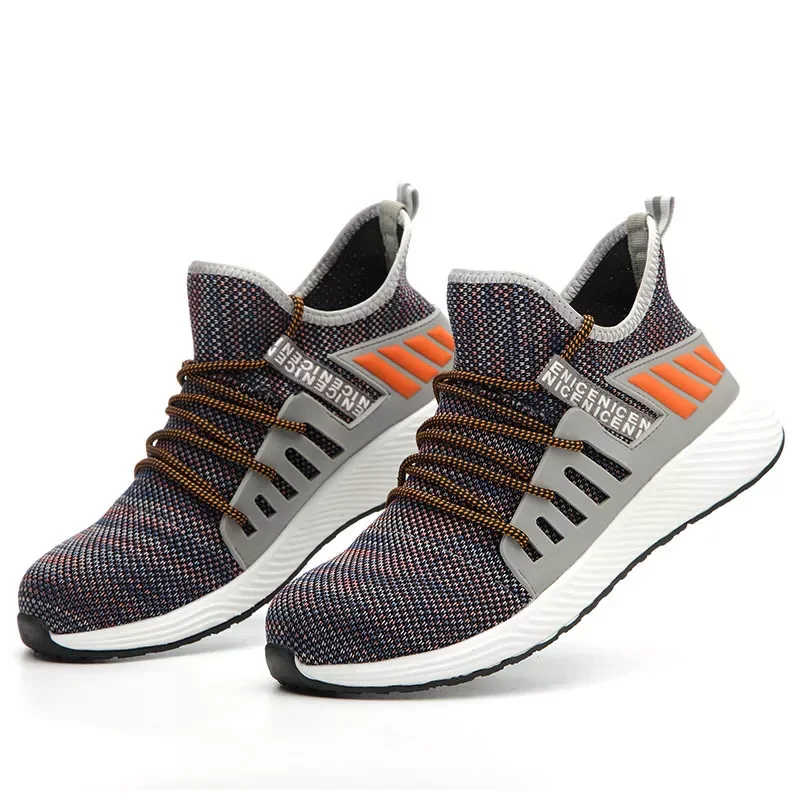 

Breathable Protective Shoes Non-slip Anti-piercing Anti-smash Working Dedicated Soft Labor Protection High Quality Safety Shoes