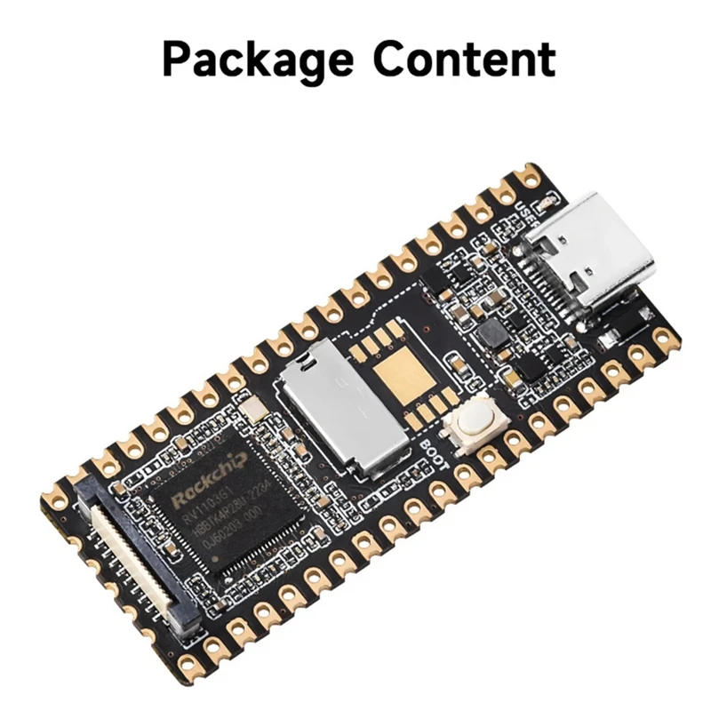 Для микросхемы Luckfox Pico RV1103 Linux интегрирующей процессоры ARM Cortex-A7/RISC-V MCU/NPU/ISP 64 МБ