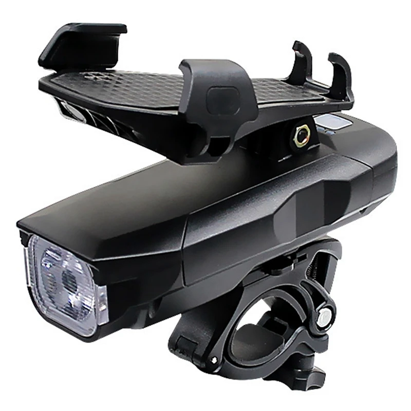 

Multi-Function Has Car Lights, Adjustable Bicycle Phone Holder, Bicycle Headlight with Horn and Mobile Phone Power Bank