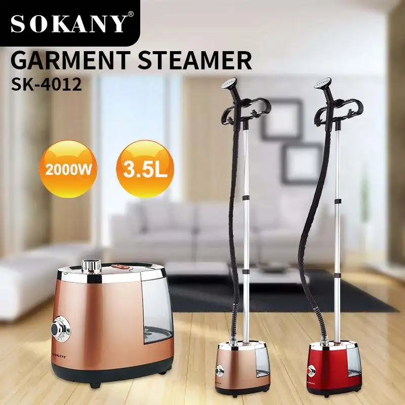 2000w Clothes Fabric Steamer Garment Steamer Powerful Fabric Steamer with Fabric Brush and Garment Hanging Clothes Machine