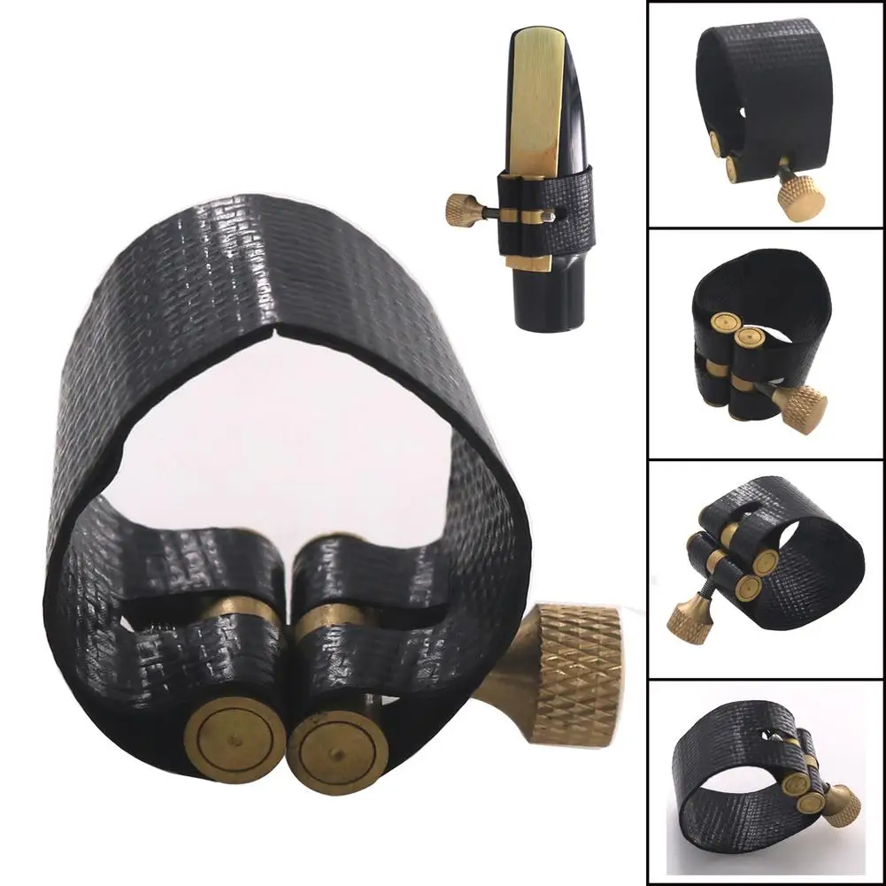 

Saxophone Ligature Fastener Alto / Tenor Clarinet Saxophone Mouthpiece Clip Adjustable Parts Accessories