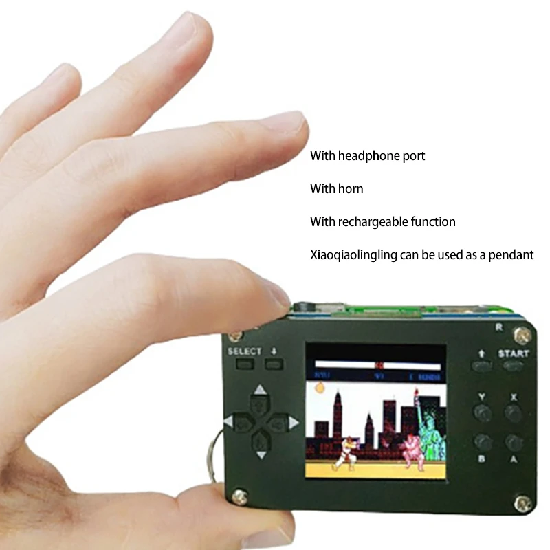 Для Raspberry Pi Zero W Pi0 комплект игровой консоли 1 54 дюймовый ЖК-дисплей