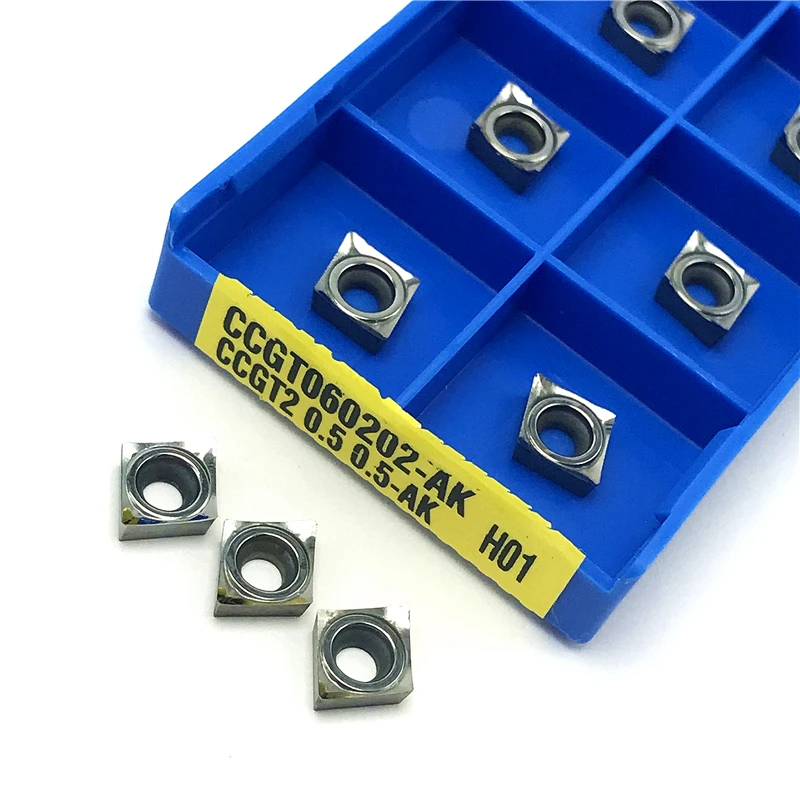 Рисунок 4 - Твердосплавные вставки CCGT1204 / CCGT09T3/CCGT0602
