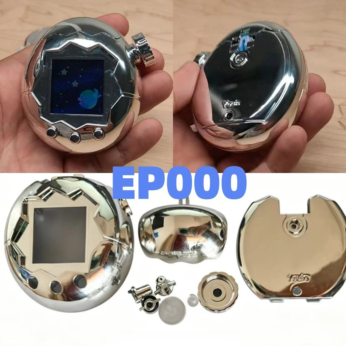 Фото Новый чехол Color Paradise Full Replacement Case Ep000, блестящий хромированный защитный чехол для устройства для виртуальных питомцев, в наличии №1