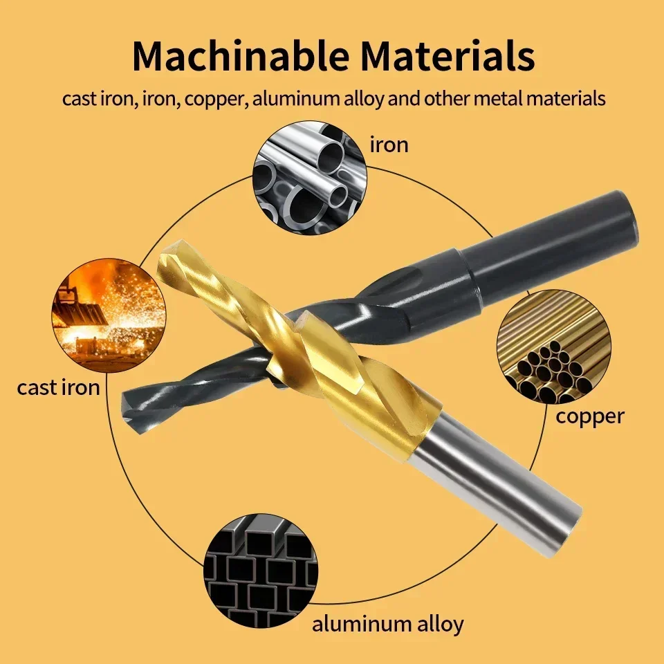 Ступенчатое сверло ExactBit Counterbore M35 Кобальтовое/HSS двойное режущее HSS для металла 90