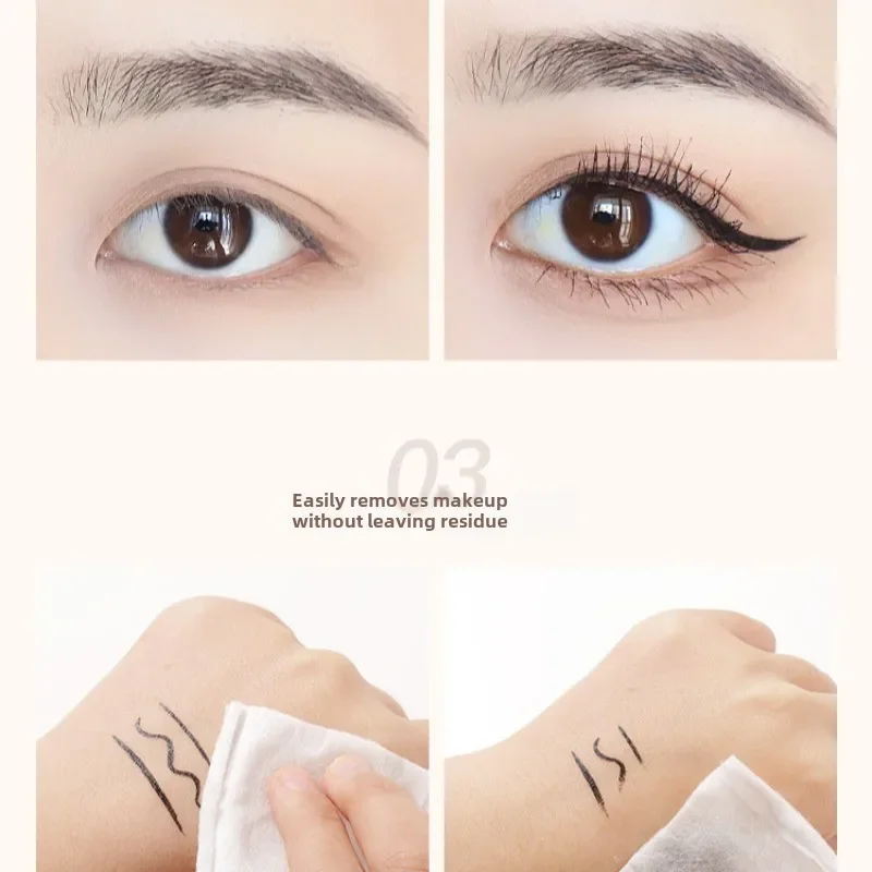 Жидкая подводка для глаз 0 01 мм супертонкая водостойкая быстросохнущая