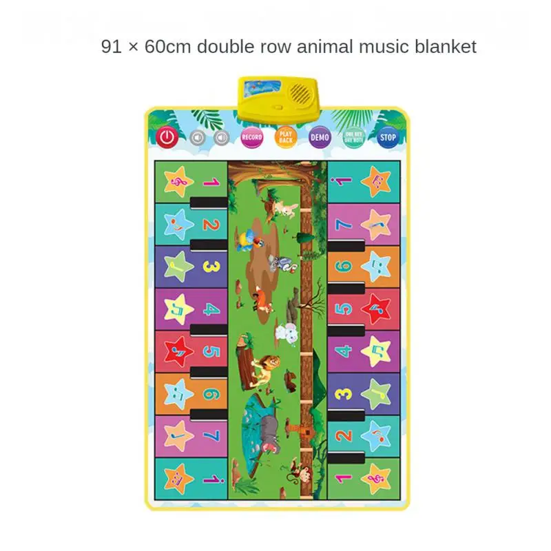 

Cultivate Musicality Duo Electronic Piano Bagged Packaging Dance Rug Thickness 2cm Polyester Fiber Material Piano Music Blanket