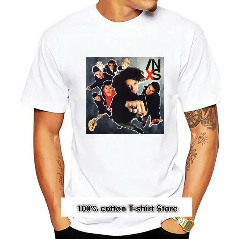 

Camiseta Popular INXS Tour 1990 para hombre, camiseta negra, talla S-3XL