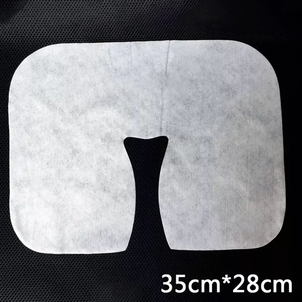 

100Pcs Face Cover Cradle Covers Face Cushion Pads Face Rest Cover