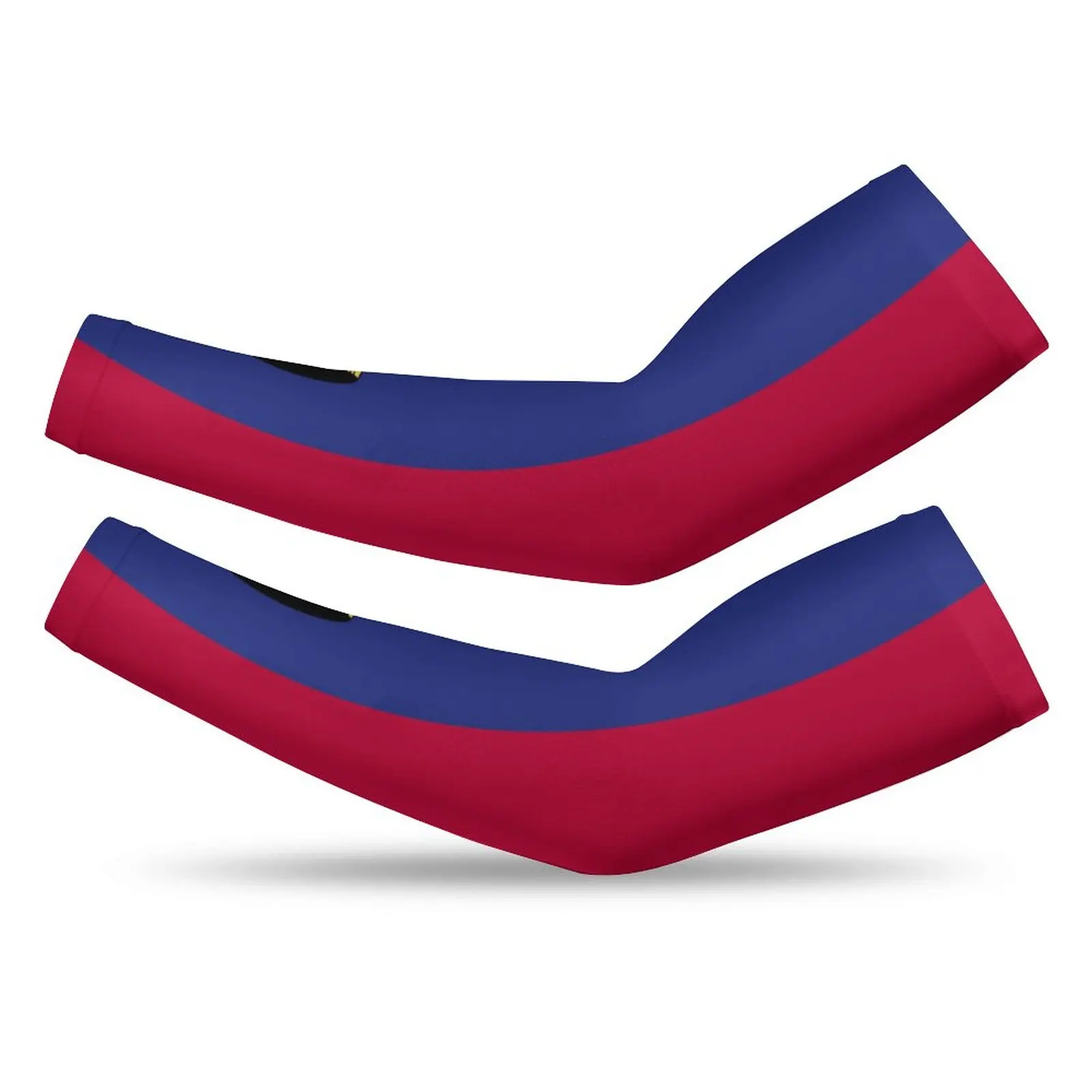 

Liechtenstein Country Flag Sun Protection Arm Sleeves for Men Women Cooling Ice Silk Compression Cover Shield For Sport