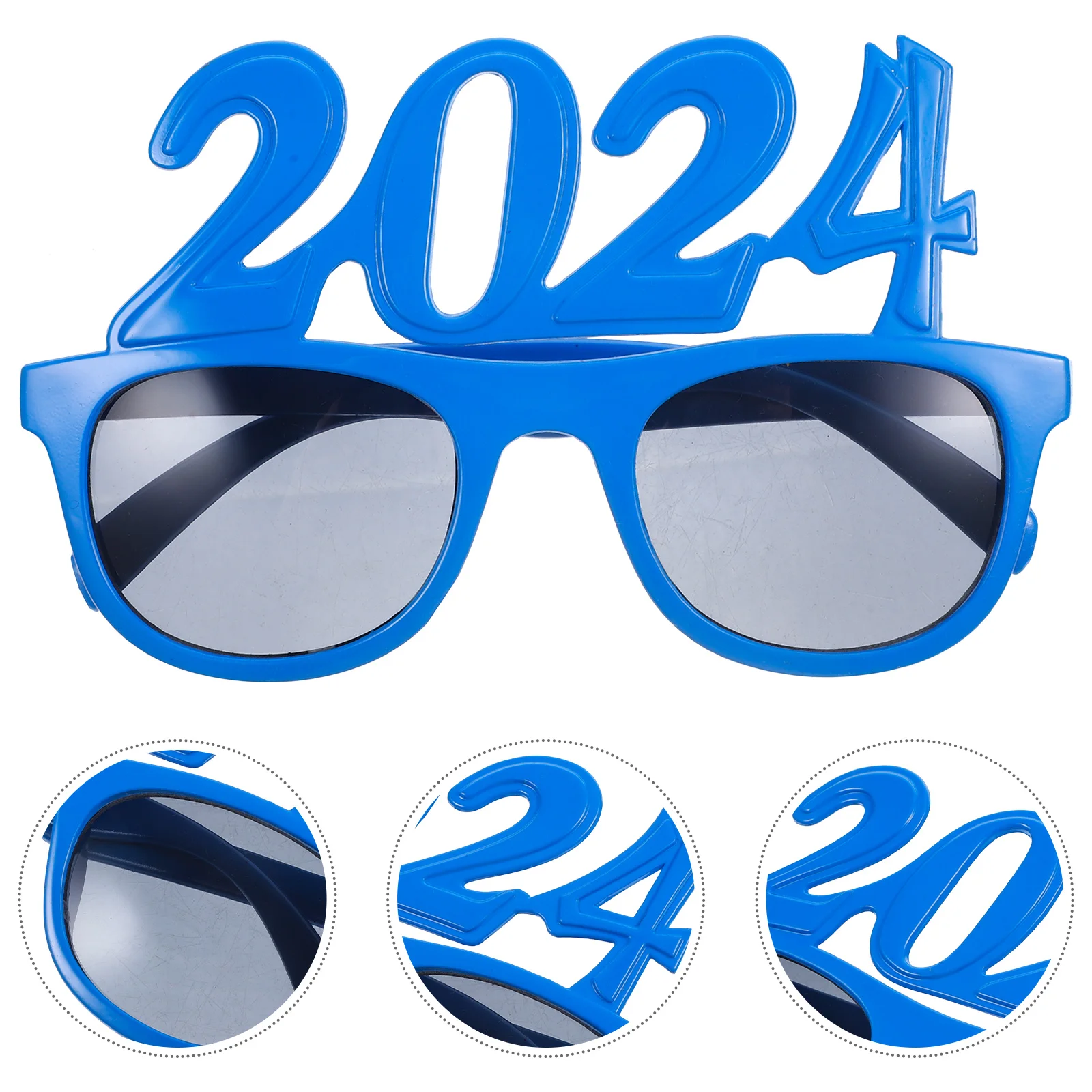 

Number Eyeglasses New Year Party Supply 2024 Party Funny Glasses Novelty Glasses