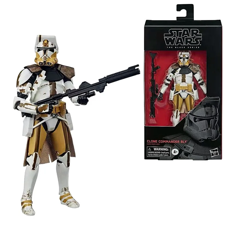 

Hasbro Star Wars Black Box Bly Commander 6 Inch Anime Model Movable Doll Action Figure Limited Collection Toy Gift Fast Delivery