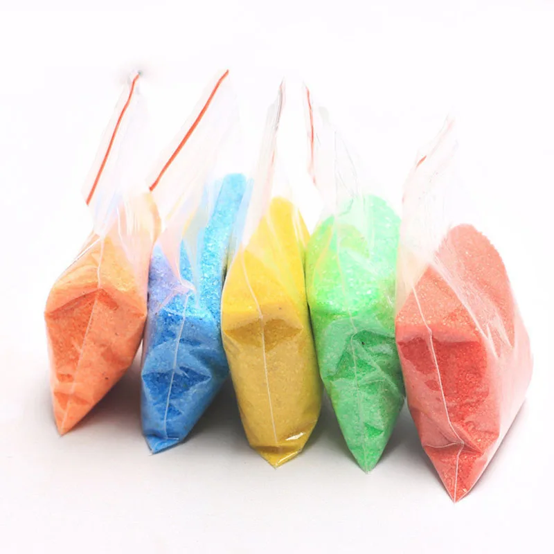 

Multi- Color Sand Micro Landscape Landscaping Sand Children/Wedding DIY Garden Landscape Sand And Stone Small Bag