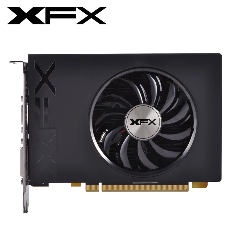 

Оригинальная графическая карта XFX R7 350 2 Гб AMD GPU Radeon 2G видеоэкран карты для настольного ПК игровая офисная карта для работы видеокарта VGA