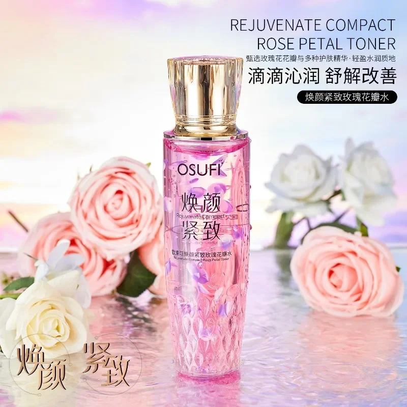 250 мл вода с лепестками роз розовая отшелушивающий и укрепляющий увлажняющий