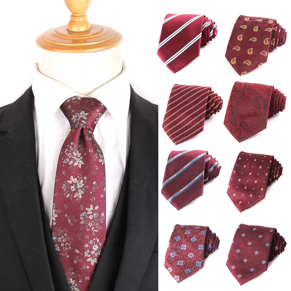 Галстук с цветочным принтом повседневный узкий галстук для вечеринки в полоску