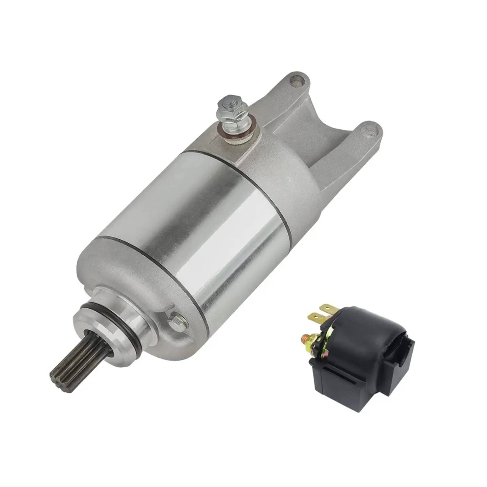 Стартерный двигатель и соленоидное реле, совместимое с Kawasaki ATV степник 360 KVF360 2x4 4x4 03-08 18717 21163-1328, подряд 410-54082