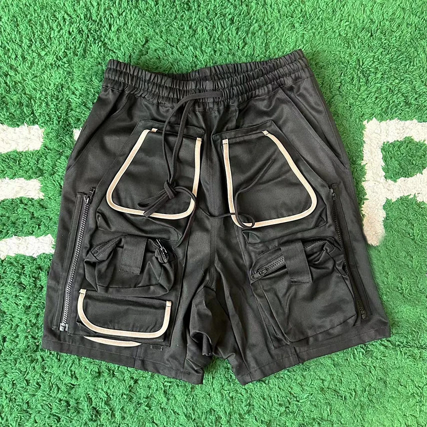 

NIGO Black Multi Pocket Work Shorts Ngvp #nigo5618