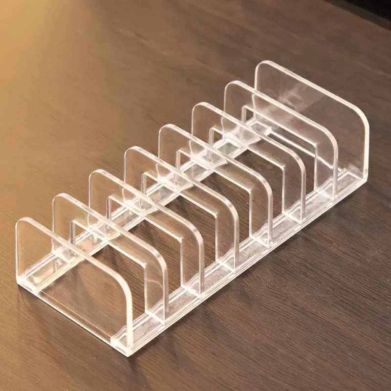 

Новый органайзер для палитры теней, лоток для хранения пудры, косметическая стойка, отсек для инструментов для макияжа, Женский органайзер для макияжа