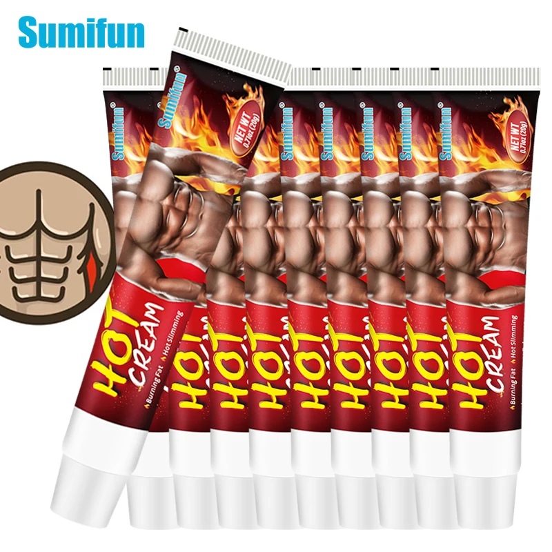 

10Pc Strengthen Abdominal Muscle Cream Fat Burning Weight Loss Fitness Ointment Muscle Firmness Abdomen Strong Massage Balm Care