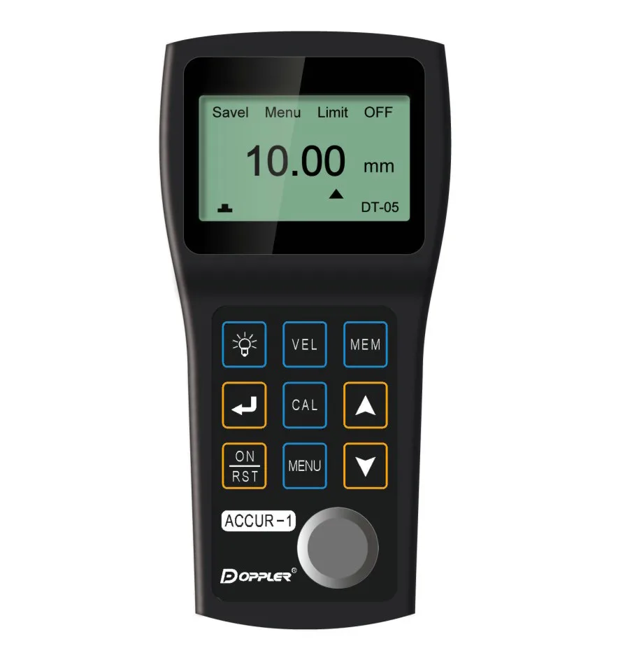 

Doppler NDT Ultrasonic Thickness Gauge Accur-1 128 x 64 Dot