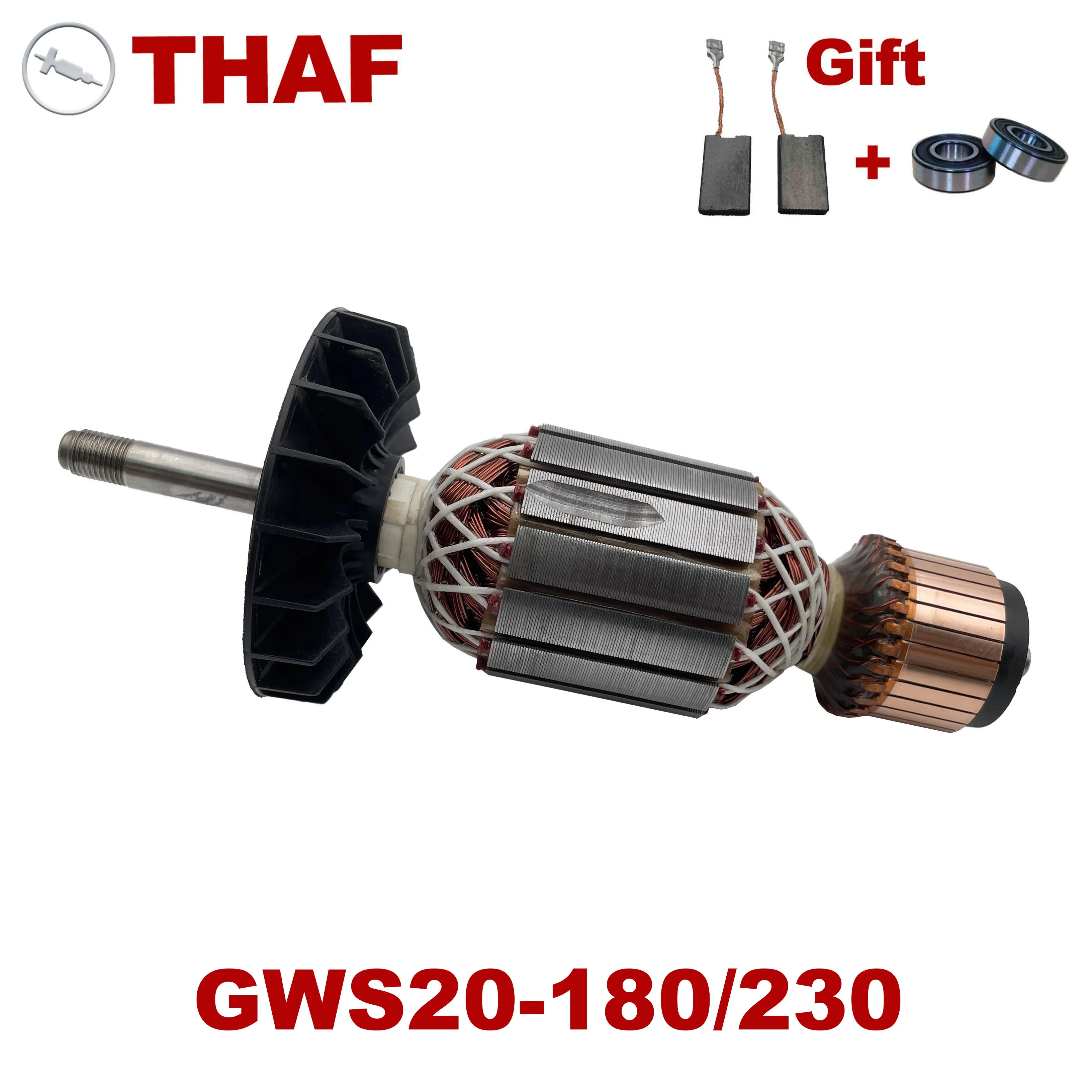 AC220V-240V Якорь ротор статор замена для BOSCH УГЛОВАЯ ШЛИФМАШИНА GWS20-180 GWS20-230