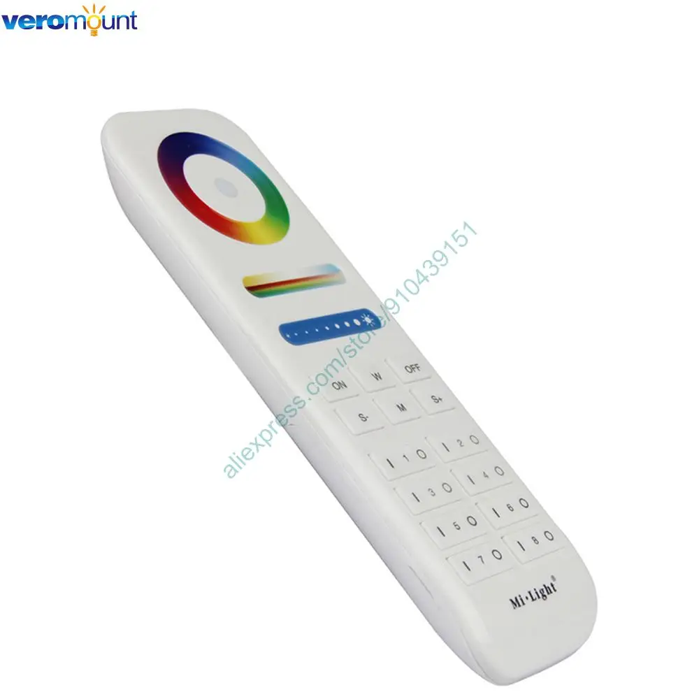 Miboxer Milight FUT089 2 4 ГГцRF 8-зонная группа RGB + CCT сенсорный пульт дистанционного