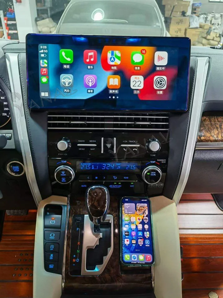 

Автомагнитола для Alphard Vellfire Lexus LM 2015-2020 12,3, головное устройство, 8 ядер, 128 ГБ, Автомобильный мультимедийный плеер, видео, GPS-навигация, Carplay