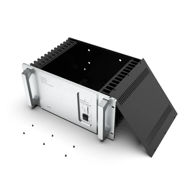 Алюминиевый корпус усилителя мощности W480 H220 D315 DIY