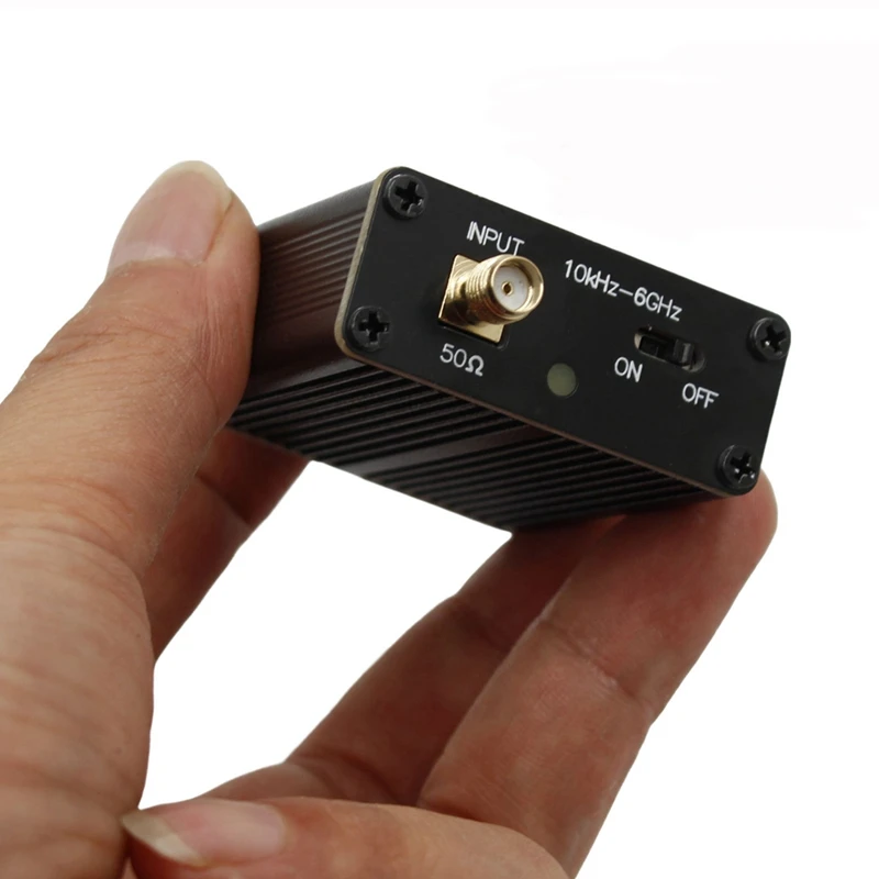 100K-6Ghz LNA RF усилитель полнодиапазонный малошумящий 9037BAT радиосигнала