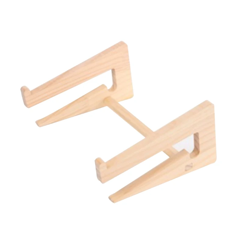 

YYDS Detachable Wooden Cooling Pad Holder Desktop Bracket Riser Tablets Computer Stand for 13/15inch Notebook Laptops