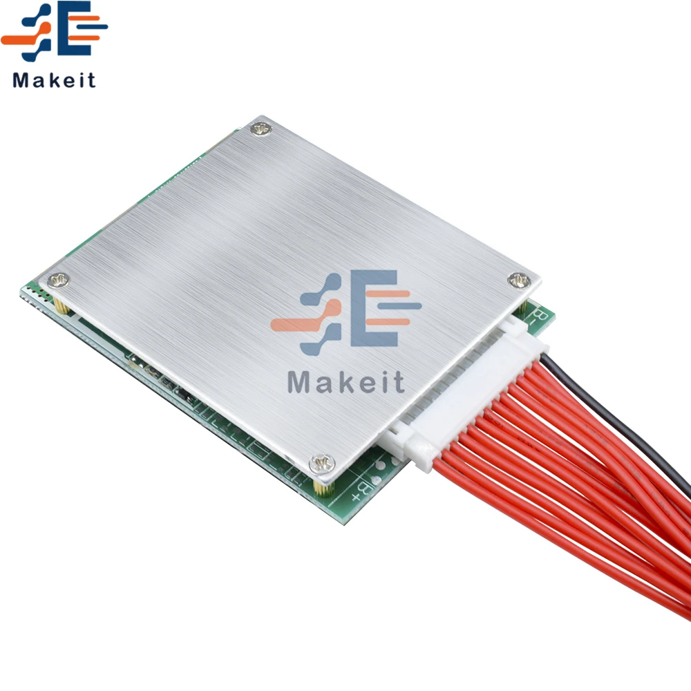 BMS 13S 48 В 20A/35A с балансирующей литий-ионной литиевой батареей, защитная плата, батарея, функция BMS для электронного велосипеда BMS 13S 48 В 20A/35A с балансирующей литий-ионной литиевой батареей, защитная плата, батарея, функция BMS для электронного велосипеда