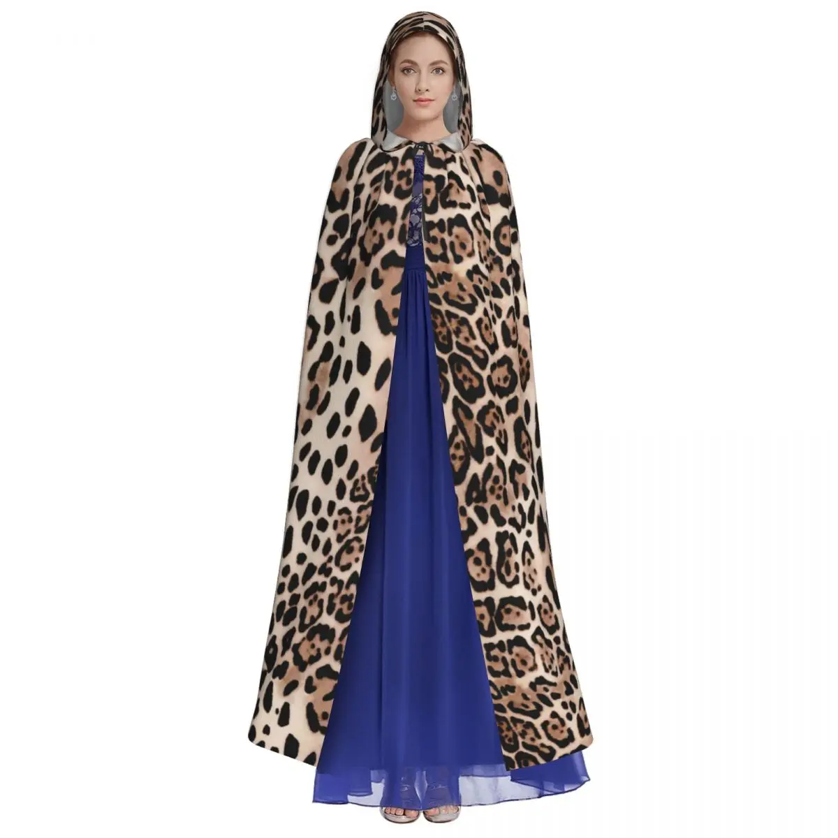 Плащ с капюшоном унисекс из полиэстера