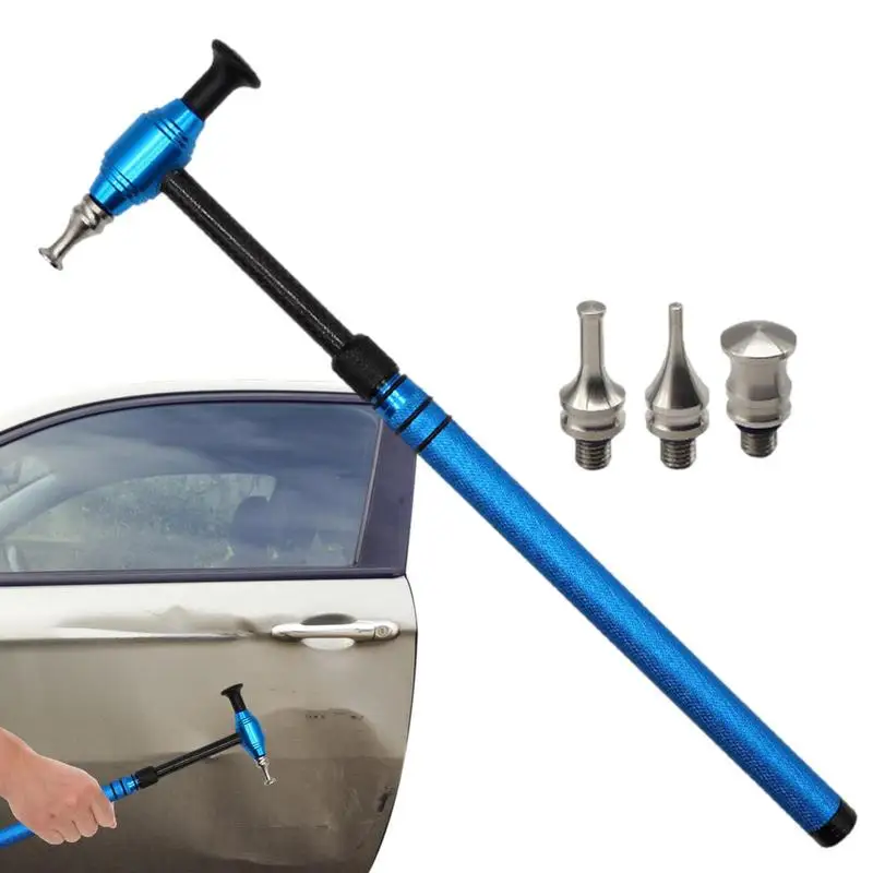 

Dent Repair Hammer Adjustable Hammer Dent Repair Tool Kits Down Head Tap Aluminum Hammer Set For Car Hails Damage Repair
