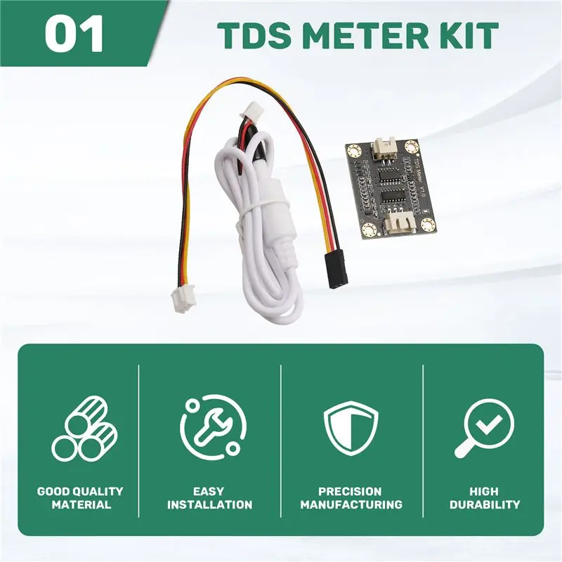 Датчик TDS V1.0, модуль измерения качества воды для Arduino UNO R3, измеритель TDS (art.: 3920dba9e6d15) - 3920dba9e6d15