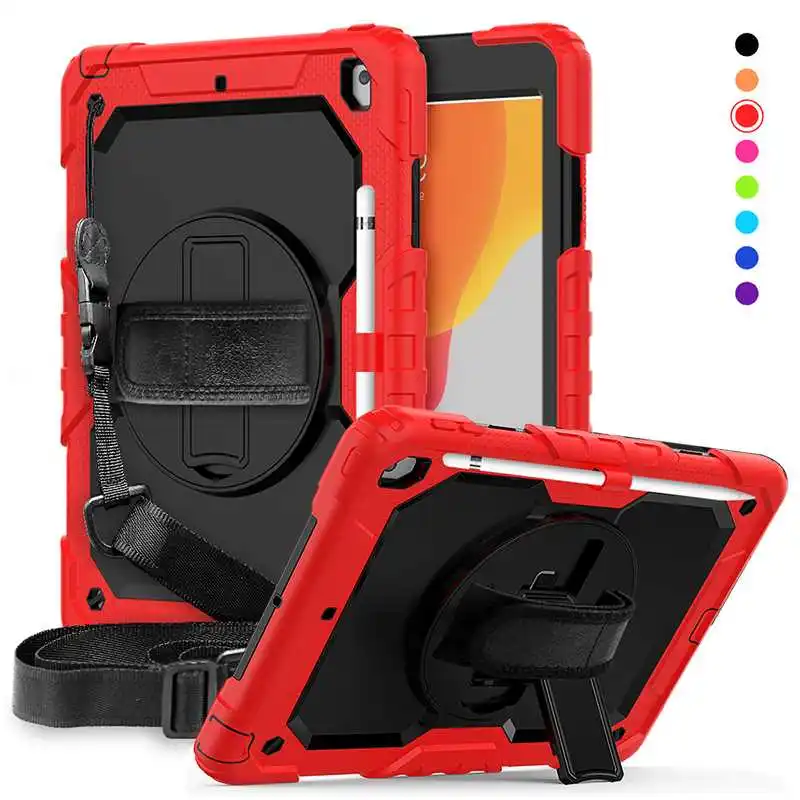 

Full Protection Straps Case For iPad 10.2 2020 8 8th Generation 2019 7 7th Tablet Case Cover