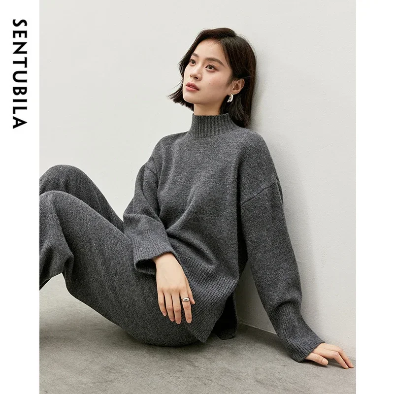 Женский вязаный комплект из 2 предметов