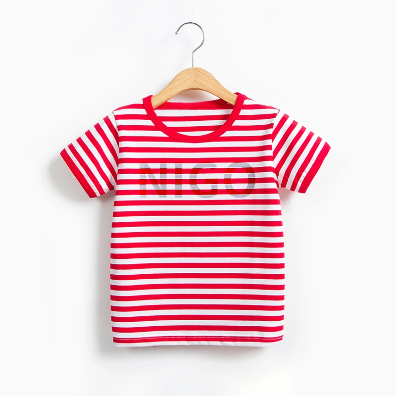 

Детская футболка NIGO с коротким рукавом и надписью # nigo36445