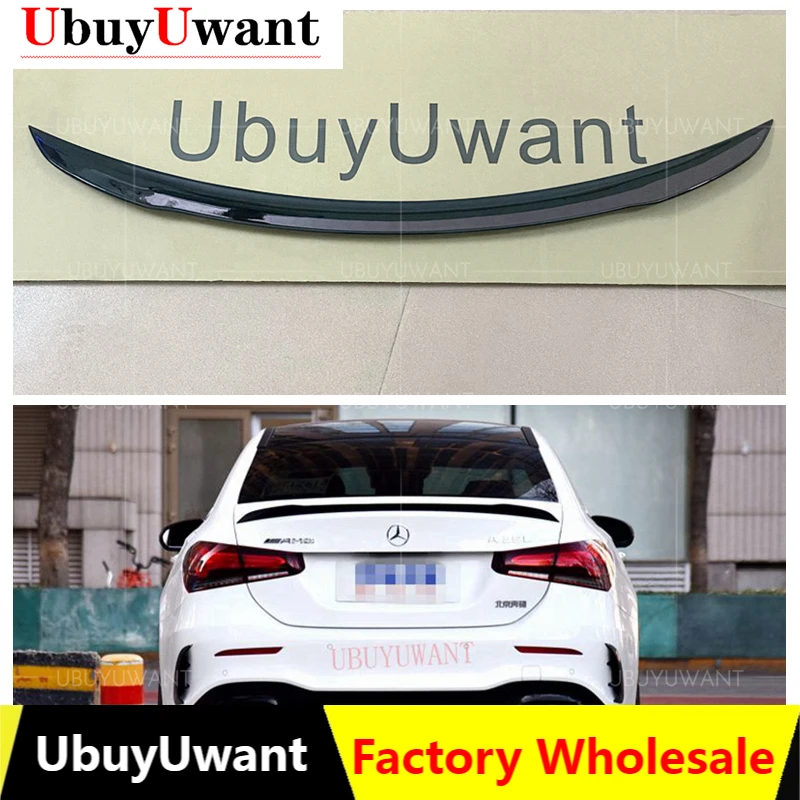 

UBUYUWANT для Mercedes-Benz W177 A Class A200L A200 A180 2019 2020, высококачественный спойлер из АБС-пластика для заднего багажника